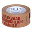 TD47 Ruban d'emballage Papier Breekbaar / Fragile / Zerbrechlich 50mm x 66m