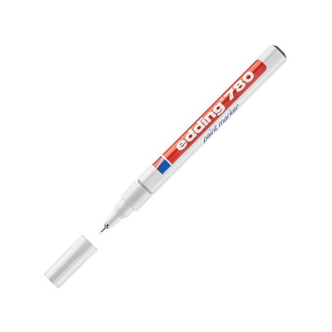 Edding 780 Industry Paint Marker White (0.8mm round)