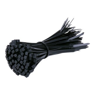 TD47 Products® TD47 attaches de câbles 2.5 x 100mm Noir