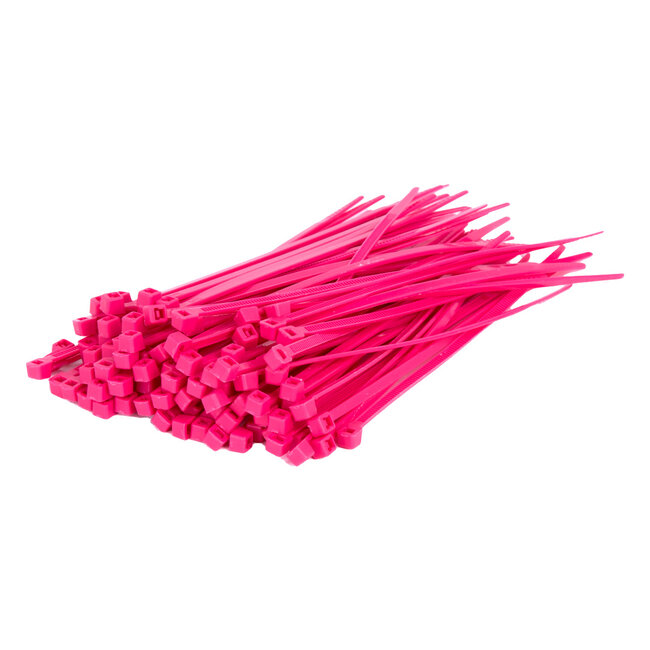 TD47 Kabelbinder 2.5 x 100 mm Rosa