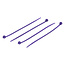 TD47 Cable ties 2.5 x 100 mm Purple