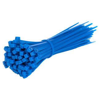 TD47 Products® TD47 attaches de câbles 2.5 x 100 mm bleu