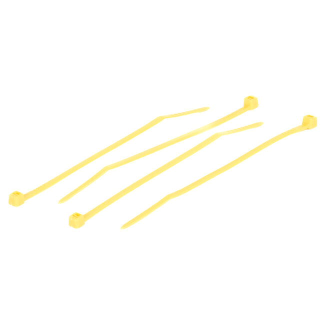 TD47 attaches de câbles 2.5 x 100 mm Jaune