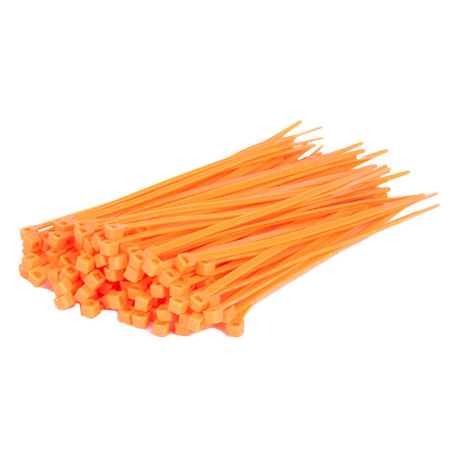 TD47 Kabelbinders 2.5 x 100 mm Oranje