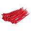 TD47 Kabelbinders 2.5 x 100 mm Rood