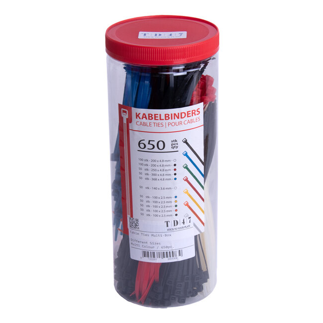 TD47 Kabel in voordeelbox 650 Stück