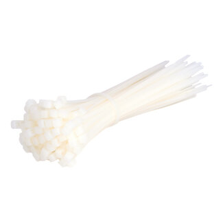 TD47 Products® TD47 attaches de câbles 2.5 x 120 mm Blanc