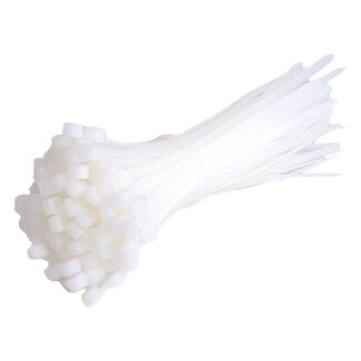 TD47 Products® TD47 attaches de câbles 2.5 x 100 mm blanc