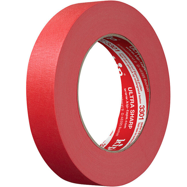 Kip 3301 Ultra Sharp Tape 24mm x 50m Rouge