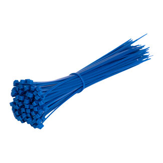 TD47 Products® TD47 attaches de câbles 2.5 x 200 mm Bleu