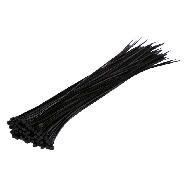 TD47 Kabelbinder 2.5 x 380 mm Schwarz