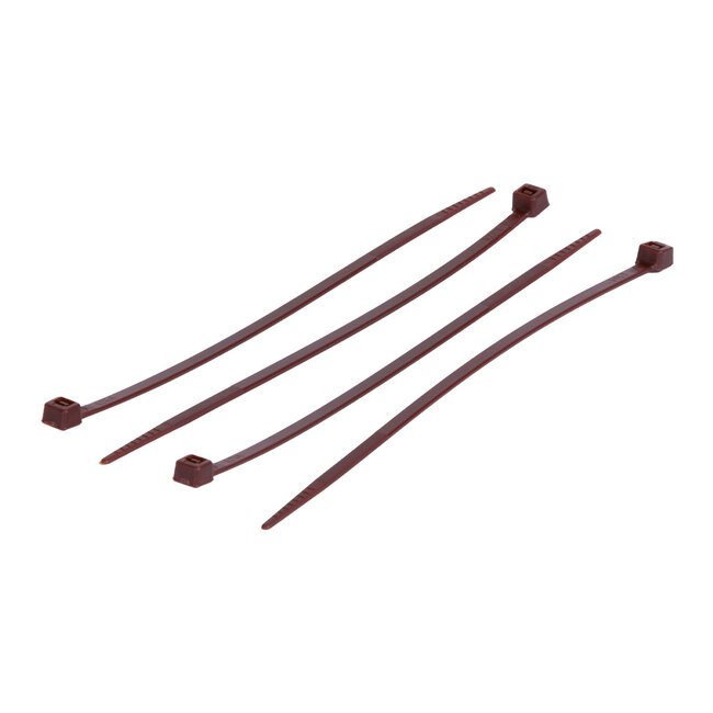 TD47 Cable ties 3.6 x 200 mm Brown