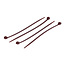 TD47 Cable ties 3.6 x 200 mm Brown