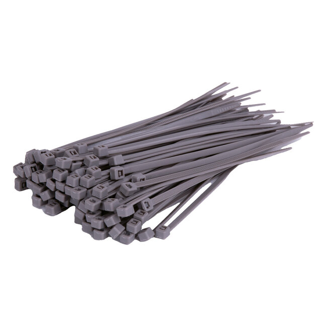 TD47 Cable ties 3.6 x 200 mm Grey