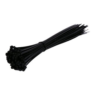 TD47 Products® TD47 attaches de câbles 3.6 x 250mm Noir