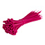 TD47 Cable ties 4.8 x 200 mm Pink