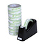 TD47 Control Tape 25mm x 66m Checked (10pcs) + Dispenser