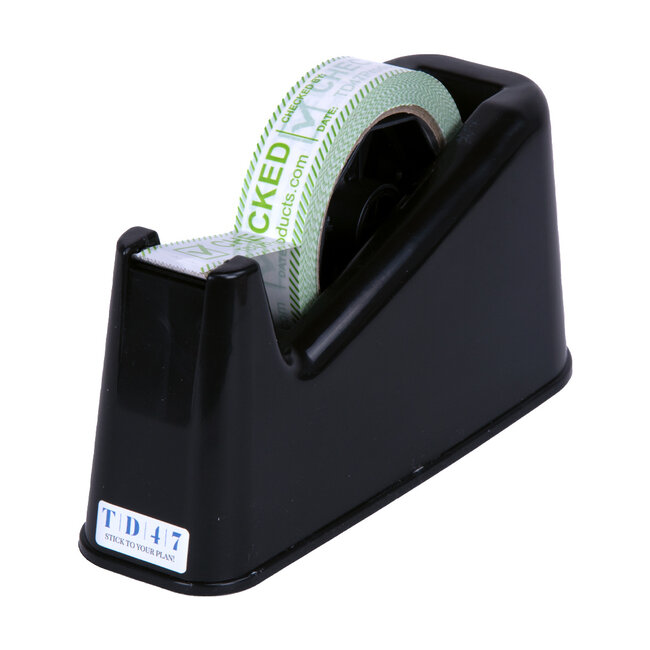 TD47 Controle Tape 25mm x 66m Checked (10st.) + Dispenser