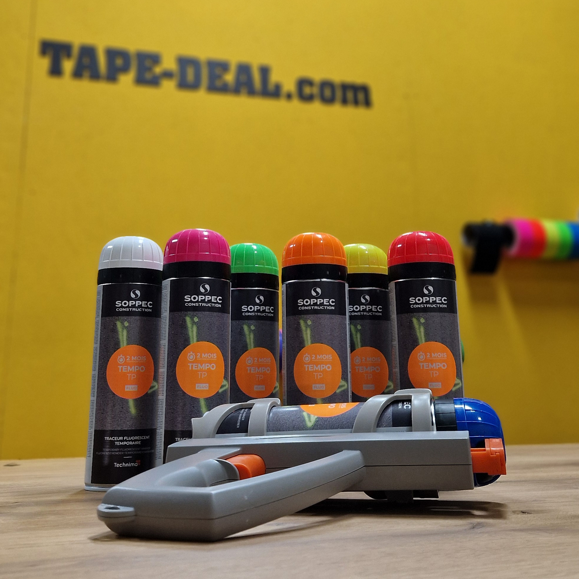 Soppec the brand for temporary markings!