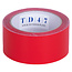 TD47 Packaging tape PP low noise 50mm x 66m Red