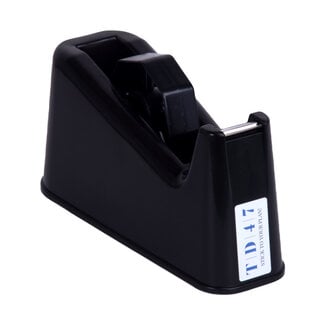 TD47 Products® TD47 Tabletop Tape Dispenser 25mm – Black