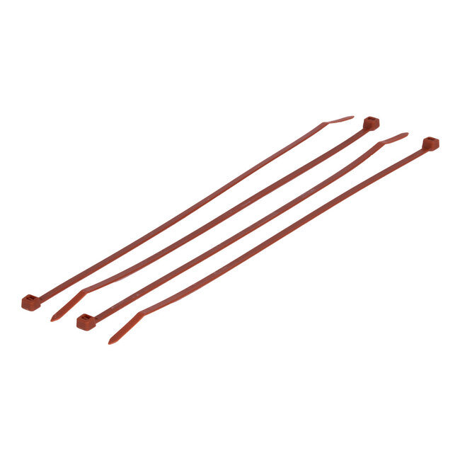 TD47 attaches de câbles 4.8 x 300mm Marron