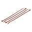 TD47 attaches de câbles 4.8 x 300mm Marron