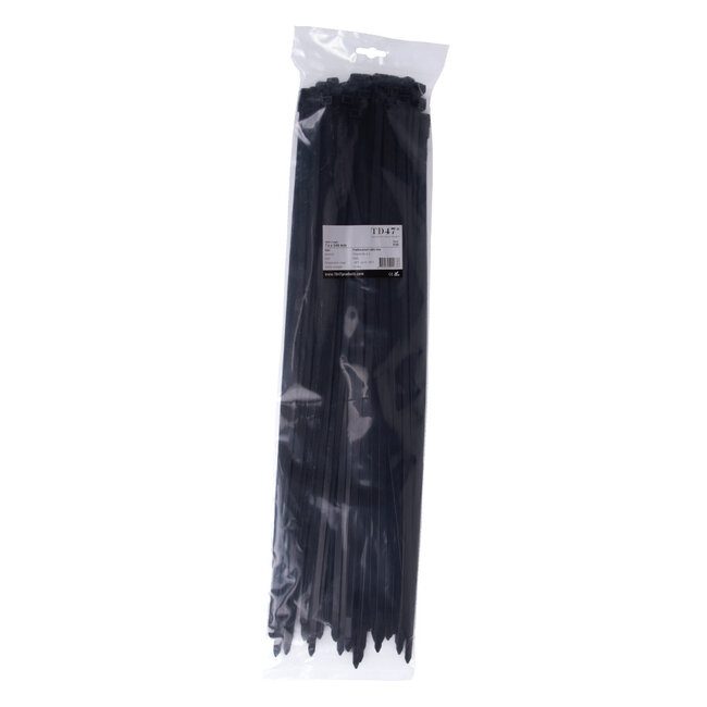 TD47 Cable ties 7.6 x 540 mm Black