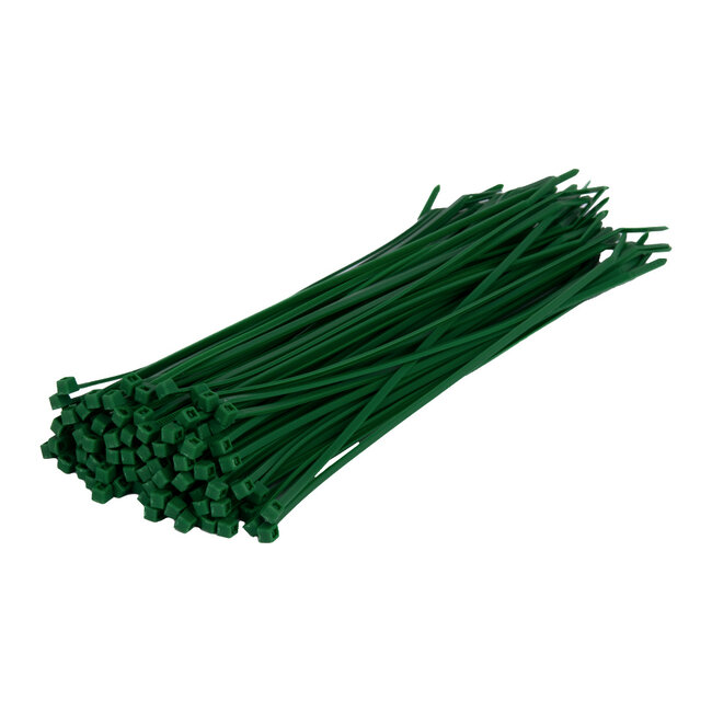 TD47 attaches de câbles 2.5 x 200 mm Vert