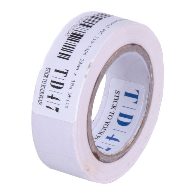 TD47 Professional PVC Isolatietape 19mm x 10m Wit