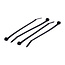 TD47 Cable ties 4.8 x 160 mm Black
