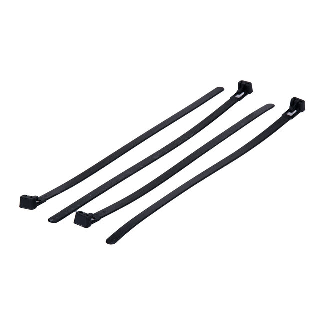 TD47 Hersluitbare Kabelbinders 7.6 x 250 mm Zwart