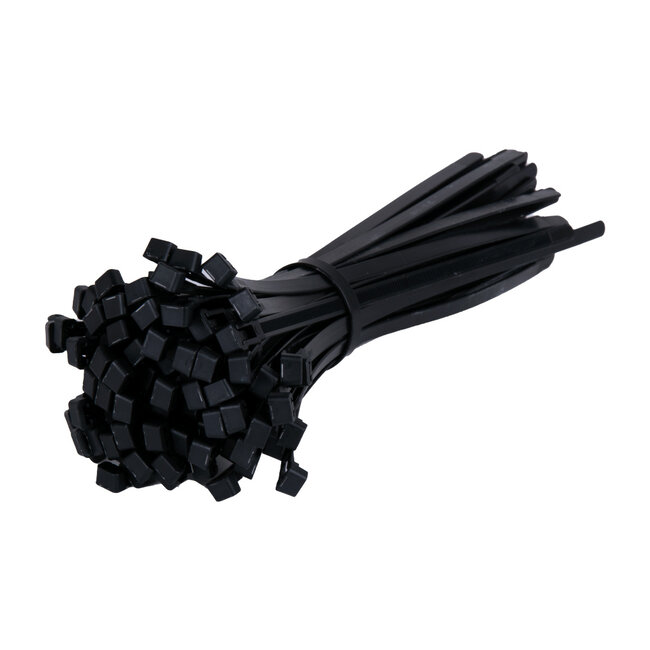 Cadres de câbles hérissables TD47 7.6 x 250 mm Noir