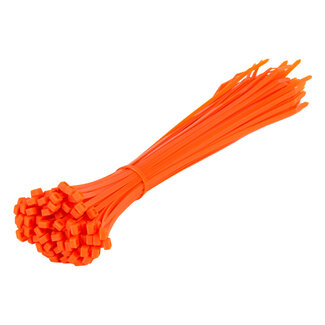 TD47 Products® TD47 Attaches de câbles 4.8 x 370 mm orange fluo