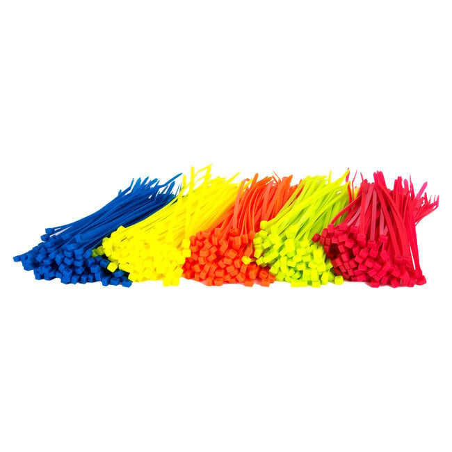 TD47 Attaches de câble 4.8 x 370mm fluorescent Deal