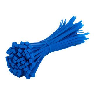 TD47 Products® TD47 Attaches de câble 4.8 x 200 mm bleu fluo