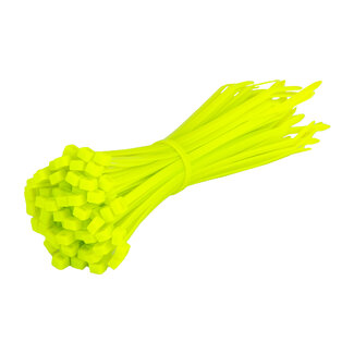 TD47 Products® TD47 Attaches de câble 4,8 x 200 mm vert fluorescent