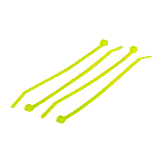 TD47 Attaches de câble 4,8 x 200 mm vert fluorescent