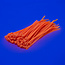 TD47 Cable ties 4.8 x 200 mm Fluorescent Orange