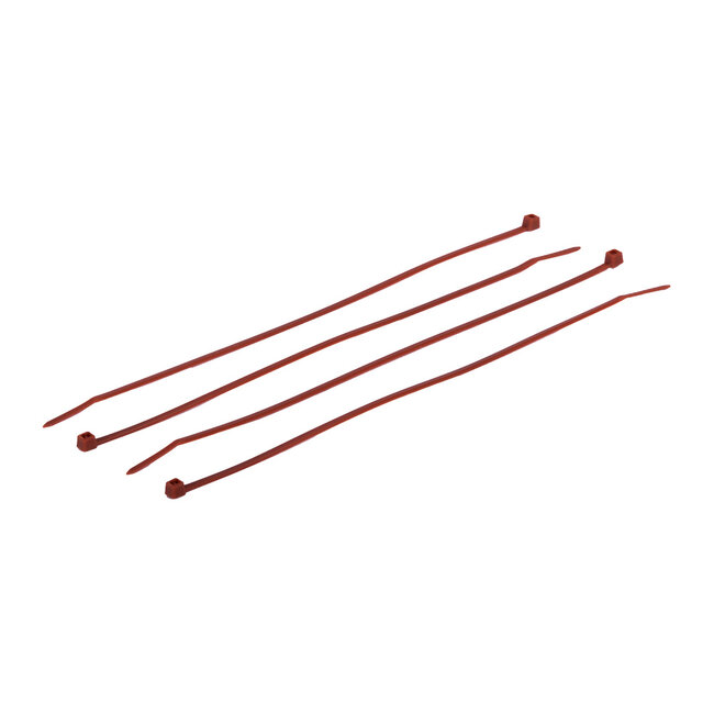 TD47 attaches de câbles 2.5 x 200mm Marron