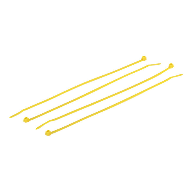 TD47 attaches de câbles 2.5 x 200mm Jaune