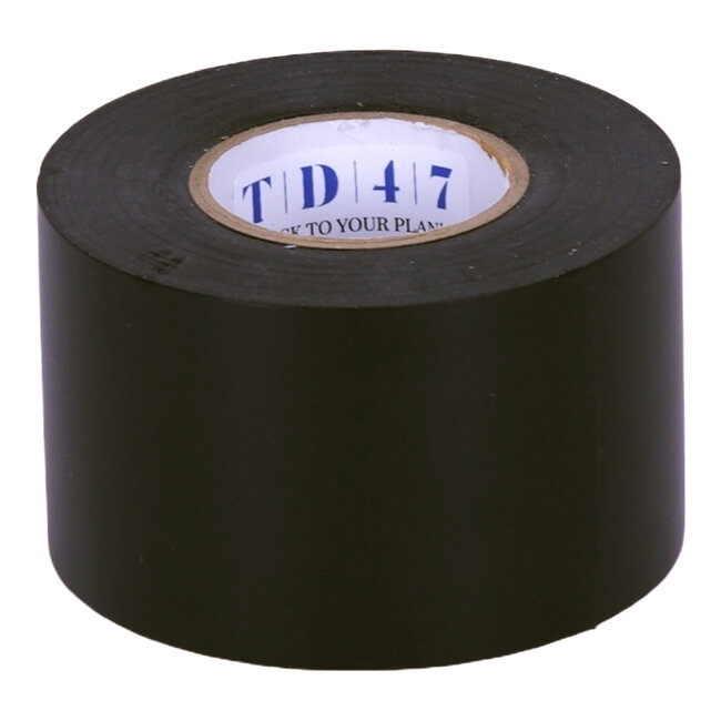TD47 Dance Floor Tape 50mm x 25m Black (Box 48 rolls)