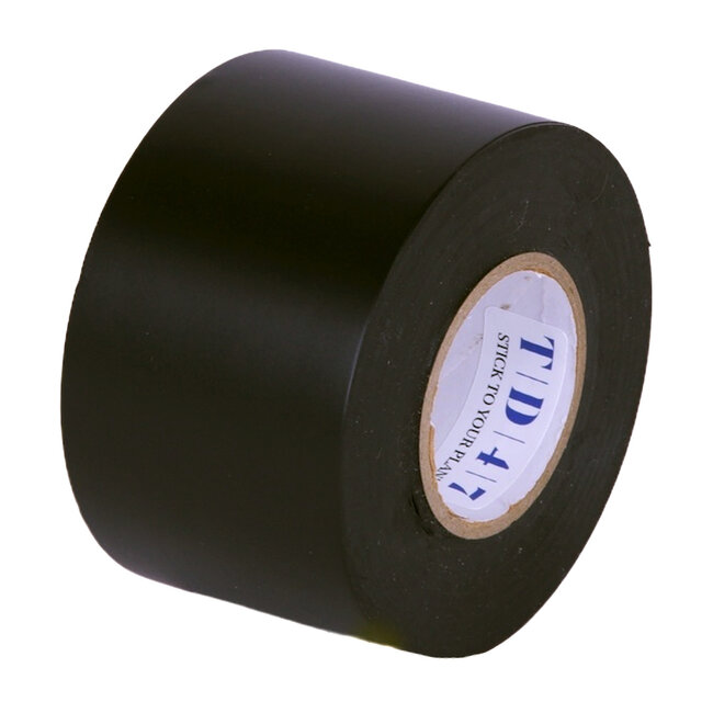 TD47 Dance Floor Tape 50mm x 25m Black (Box 48 rolls)