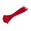 TD47 Kabelbinder 2.5 x 200 mm Rot