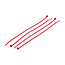 TD47 Cable ties 2.5 x 200 mm Red
