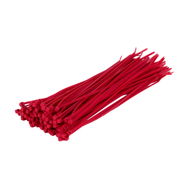 TD47 Cable ties 2.5 x 200 mm Red