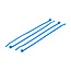 TD47 attaches de câbles 3.6 x 200mm bleu