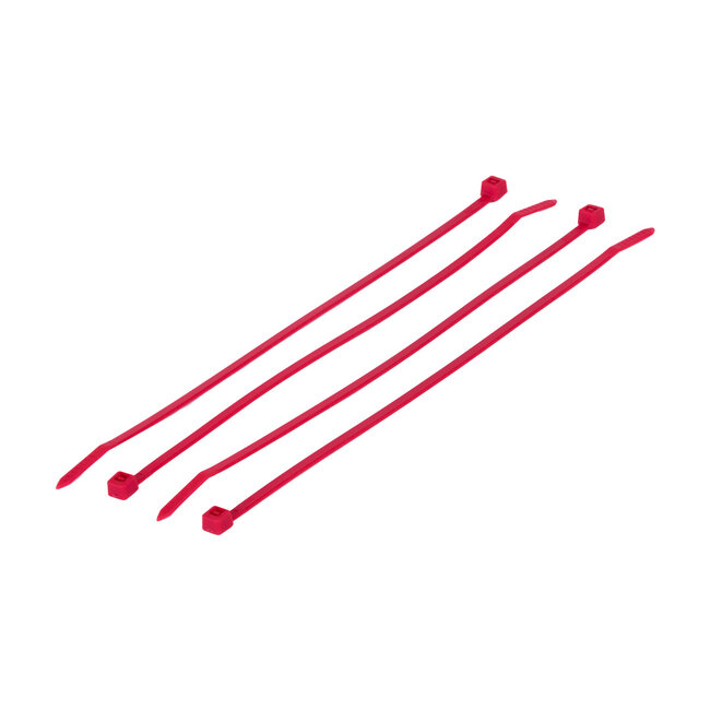 TD47 Kabelbinder 3,6 x 200mm Rot