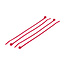 TD47 Kabelbinders 3.6 x 200mm Rood