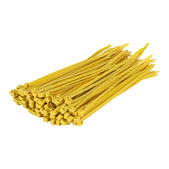 TD47 Cable ties 4.8 x 200 mm Yellow